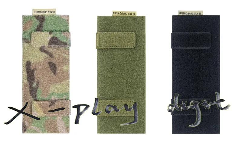 Chaleco táctico Molle, convertidor de gancho y bucle, Panel adaptador de cinta para parches de identificación, insignia de parche DIY