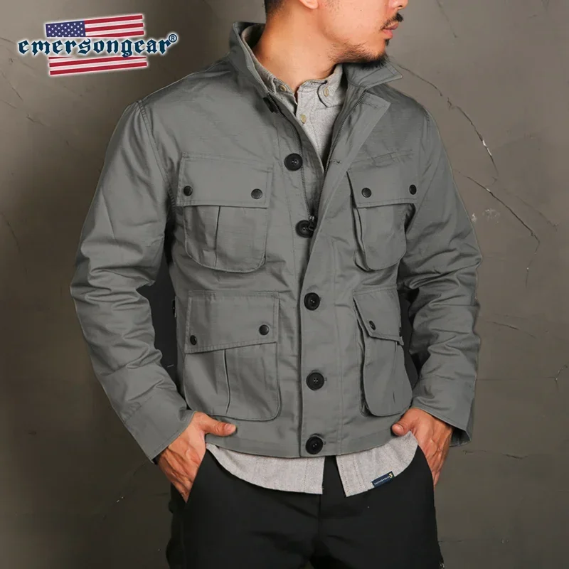 Emersongear Blue Label Tactical TCU Thermal Mens Jacket Vintage Outdoor Casual Hiking Hunting Cloth Nylon Camping 11.11 Sales - imagen 4