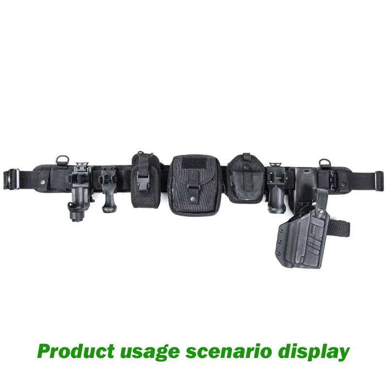 NEXTORCH TEX11 Cinturón táctico multifuncional de nailon para equipo portátil con todas las funciones, 80-145 cm ajustable - imagen 5