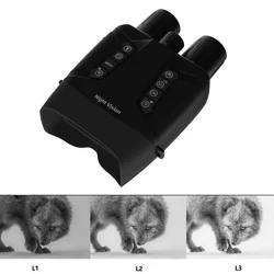 Binocular táctico infrarrojo con Zoom Digital 8X, telescopio 4K UHD 40MP 600M, visión nocturna, cámara de rastreo de caza con batería de 5000MAH