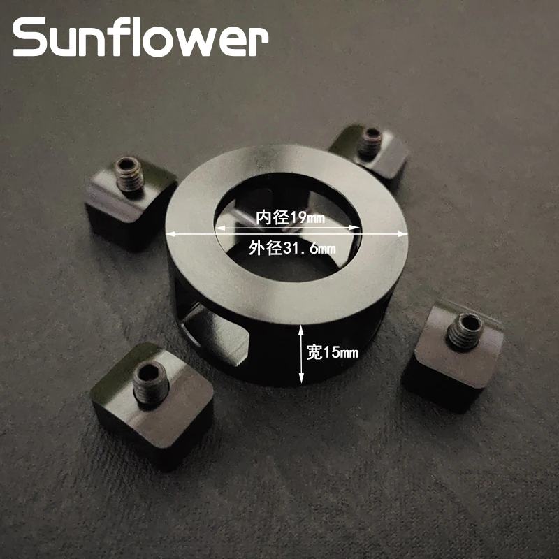 Anillo estabilizador Universal J8J9 HK416 SLR, accesorio de caza, 19mm fijo M4