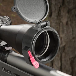 Tapa objetivo visor rifle – Resorte rápido abatible 39-48mm
