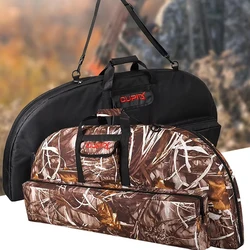 Funda ligera y suave para tiro con arco, bolsa de almacenamiento, mochila con eslinga y bolsillo para flechas, para caza, arco recurvo compuesto