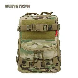 Chaleco táctico multifuncional GMR Molle bolsa de agua chaleco de asalto al aire libre mochila de hidratación bolsa de accesorios