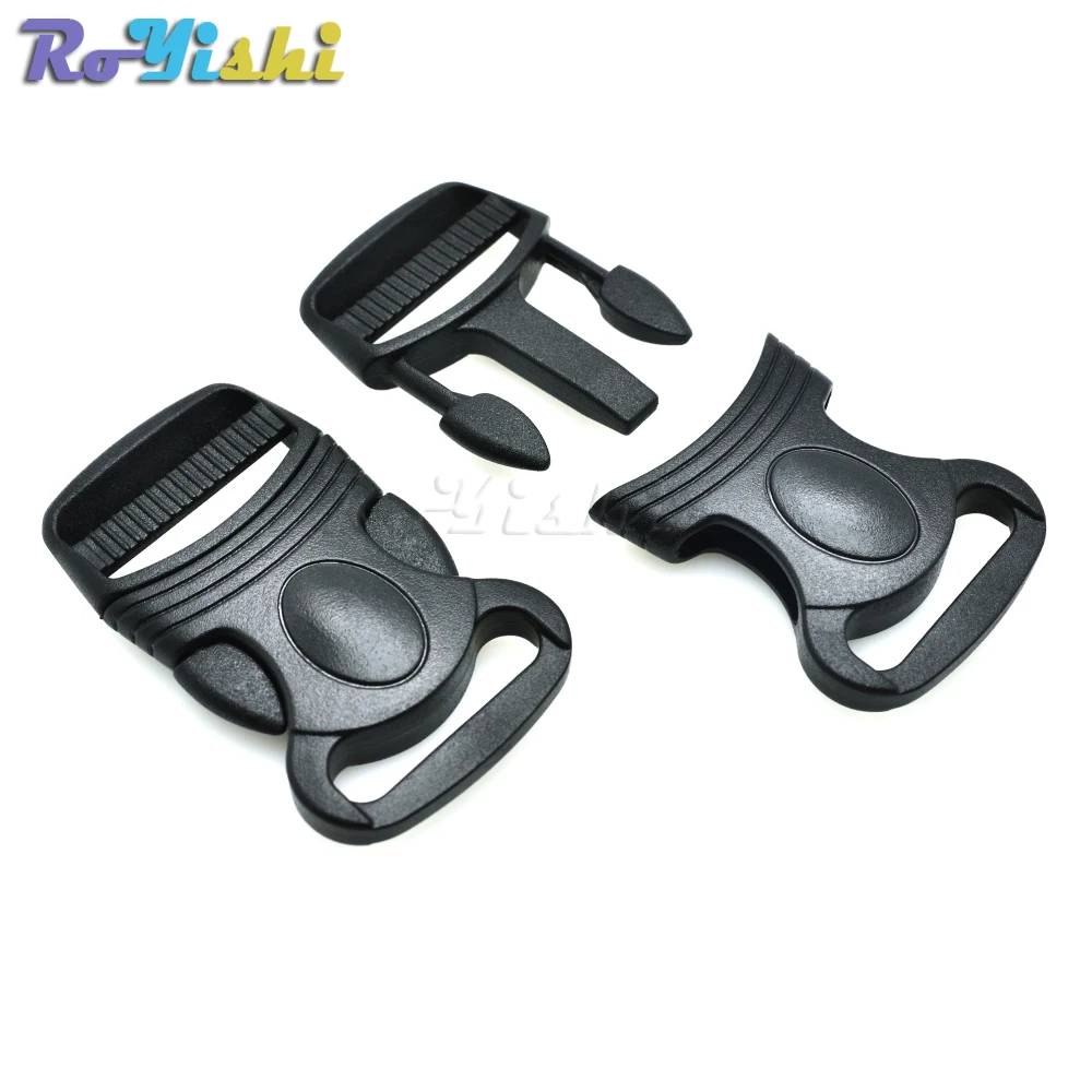 Hebilla de liberación de lujo de plástico para correas de mochila, accesorios de equipaje - imagen 5