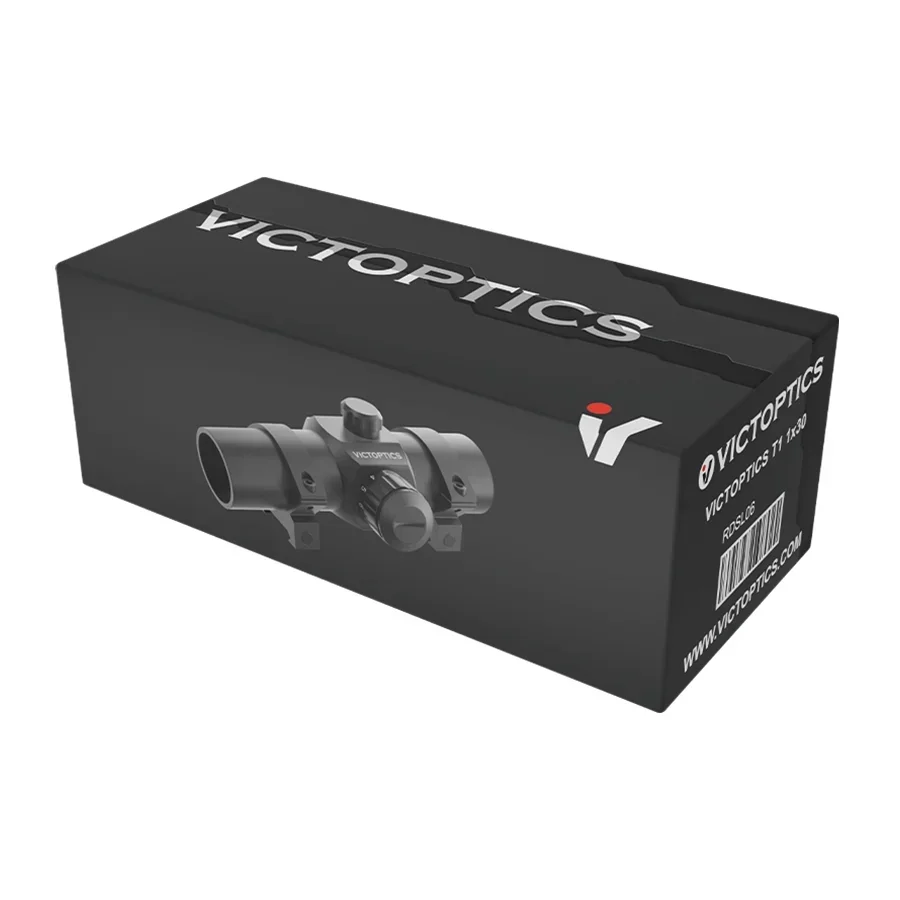 Victoptics 1X30 Red Dot Scope 11 niveles Iluminación roja diseñada para submetalladoras y carabinas Óptica de caza de campo más amplio - imagen 4