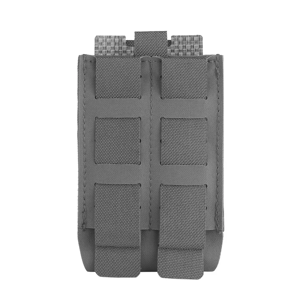 WG-equipaje táctico de paseo medio para Rifle de doble capa, bolsa individual Mag M4 AR 5,56, bolsa para revistas, portador Mag, submáquina, funda para pistola Mag - imagen 3