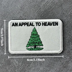 AN APPEAL TO HEAVEN parche táctico con velcro para mochila MOLLE
