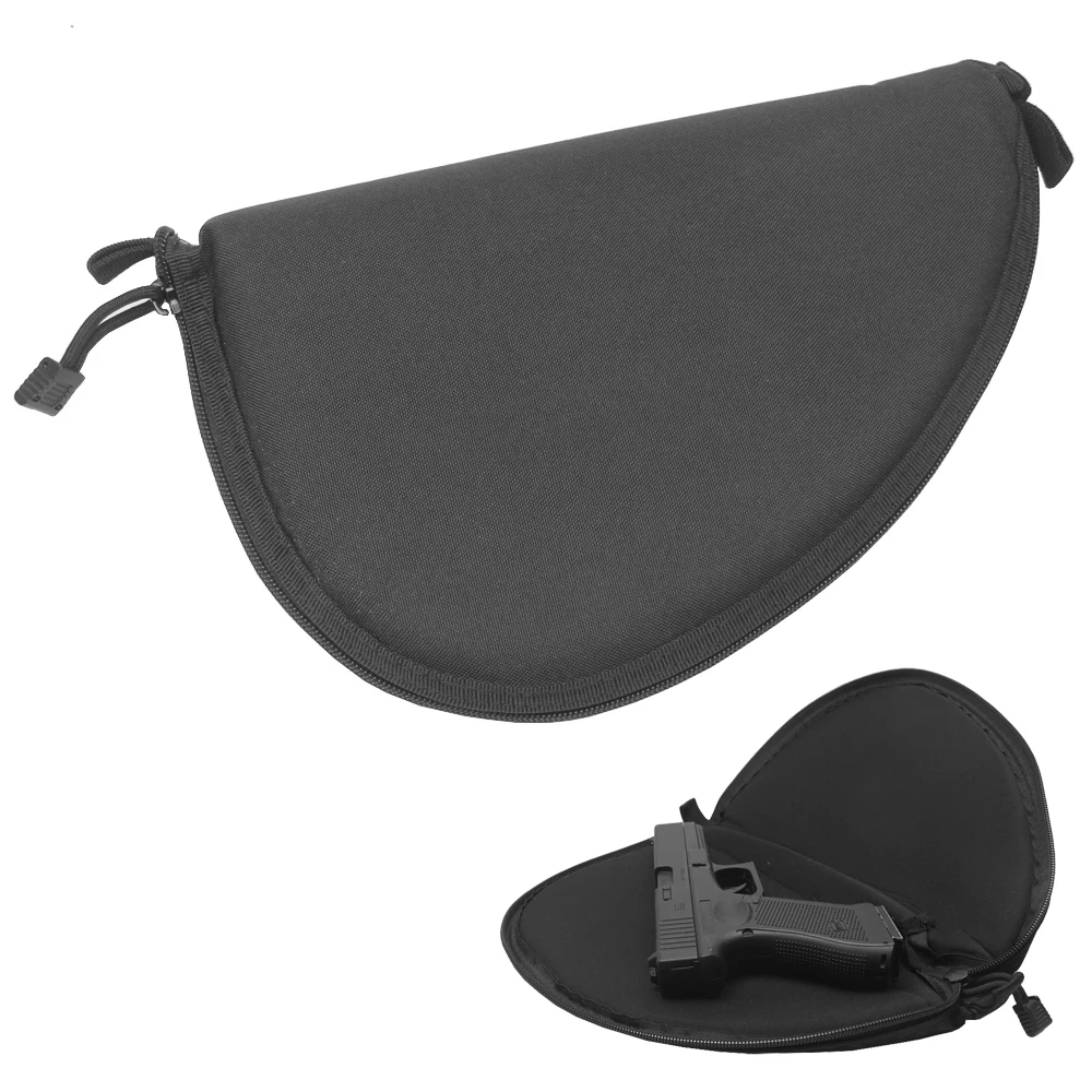 Bolsa táctica Universal a prueba de golpes para pistola, bolsa de transporte oculta para pistola Airsoft, paquete de caza para deportes al aire libre, funda protectora para pistola - imagen 2