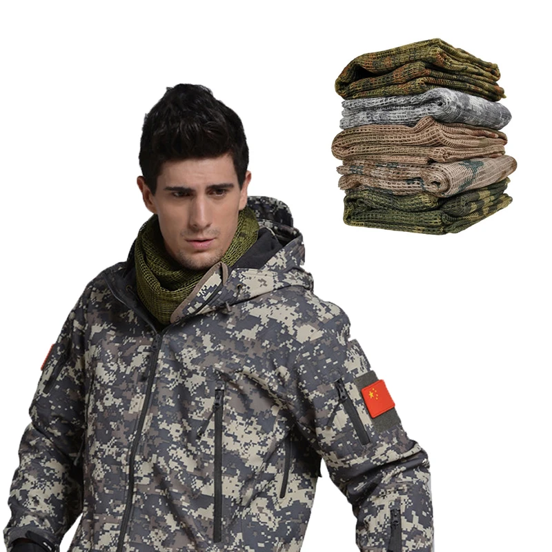 Bufanda táctica Keffiyeh camuflaje – Shemagh militar outdoor