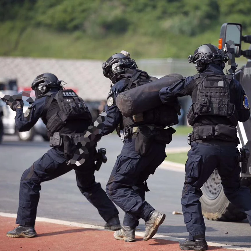 TRN Bacraft Molle uniforme táctico G3, traje de batalla, uniforme de policía, Airsoft al aire libre - imagen 4