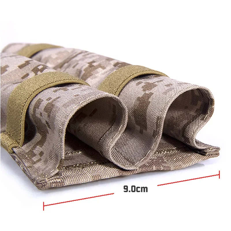 Bolsa de carga de tapa doble C4 con tira táctica, Kit de herramientas de tira de 30cm de largo, bolsa de accesorios multiusos MOLLE G006 - imagen 4
