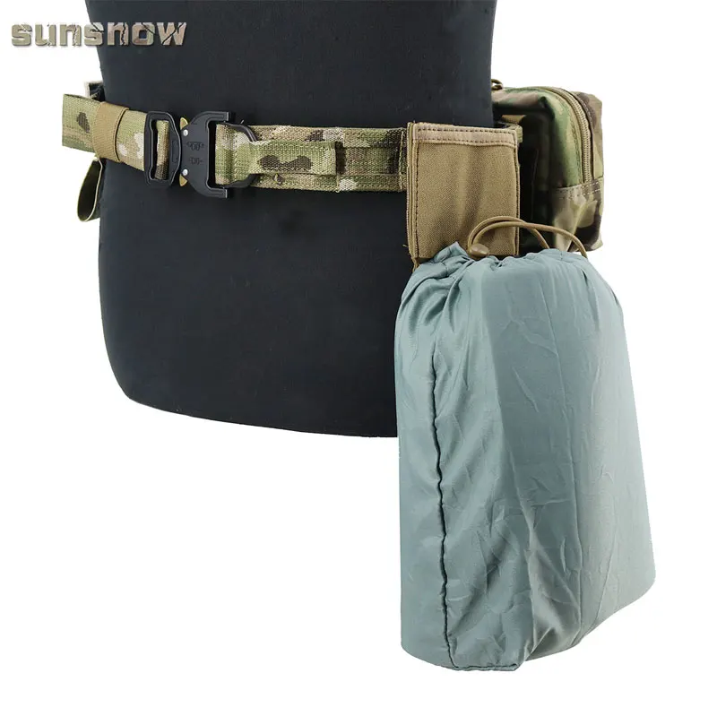 Chaleco de deportes al aire libre, cinturón ligero MOLLE, bolsa de reciclaje plegable - imagen 5