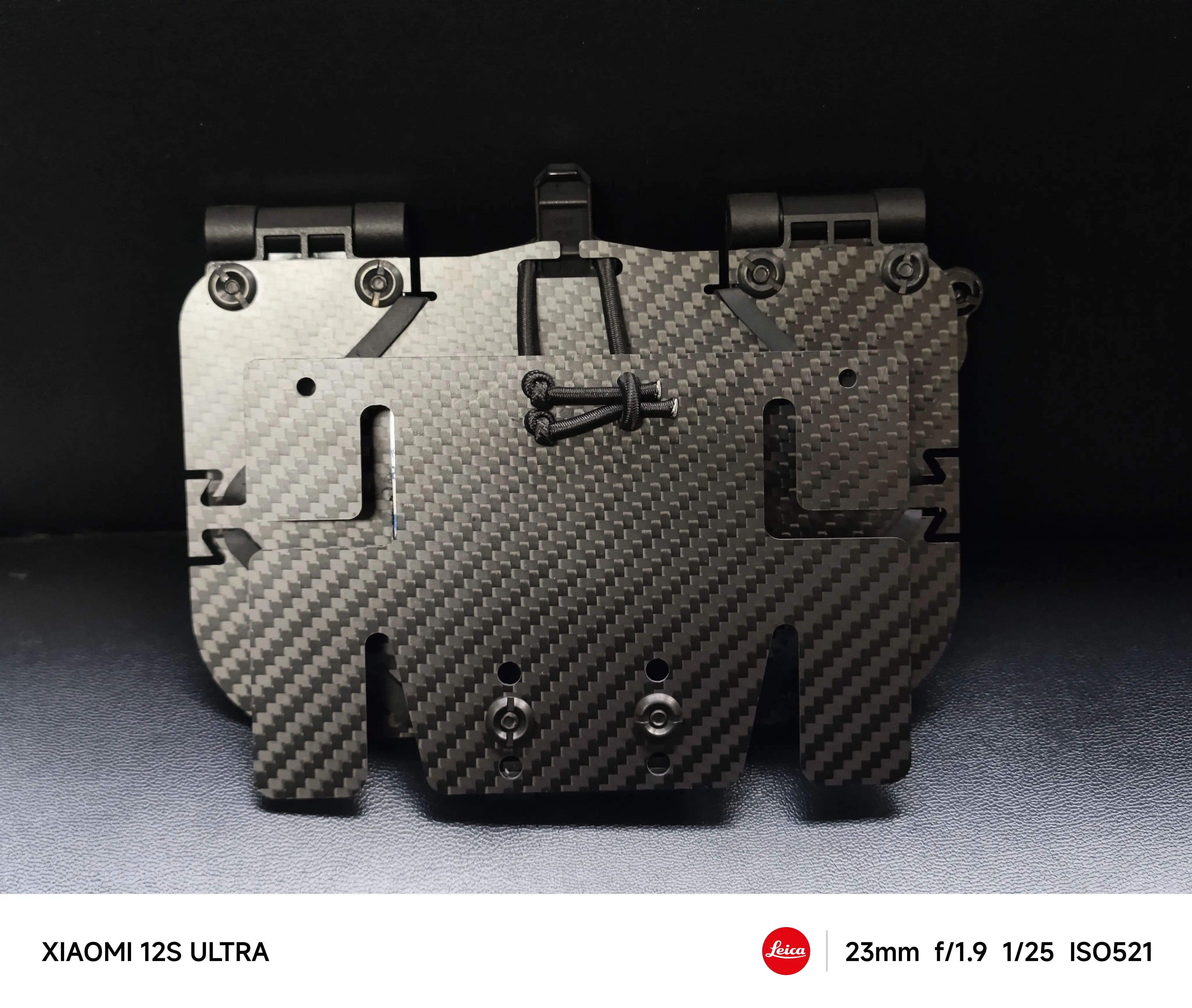 Chaleco táctico tablero de fibra de carbono soporte para teléfono móvil, sistema de placa de módulo de navegación multifuncional con brújula - imagen 5