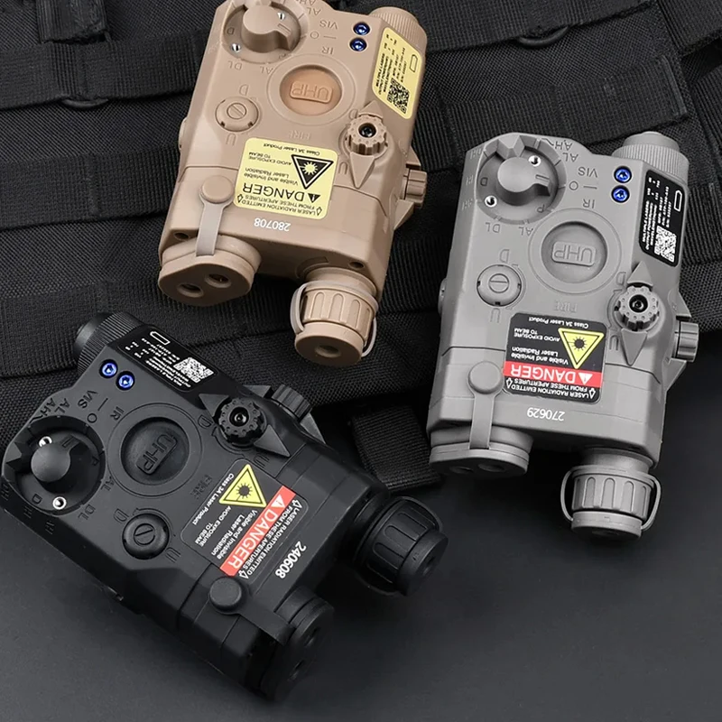 Airsoft táctico WADSN AR/PEQ 15 caja versión UHP sin función maniquí PEQ15 LA-5C caja de batería modelo para riel Picatinny - imagen 2