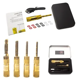 Colimador láser recargable para calibres 22LR, 9mm, 308 y 40SW
