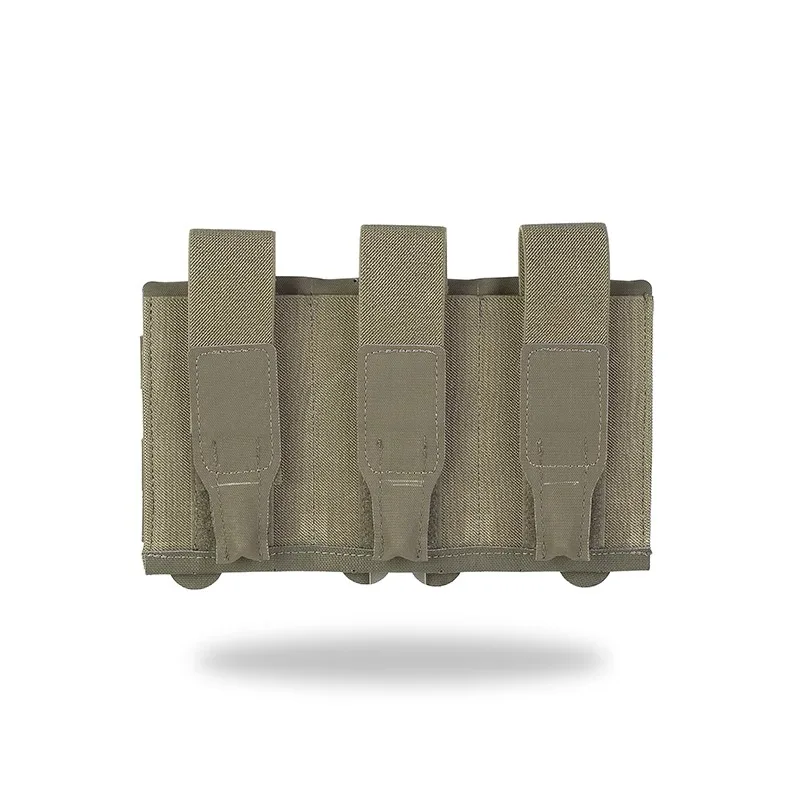 PEW TACTICAL Flap Mag Pouch Triple Mag Carrier Panel frontal JPC SPC AVS Chaleco - imagen 5