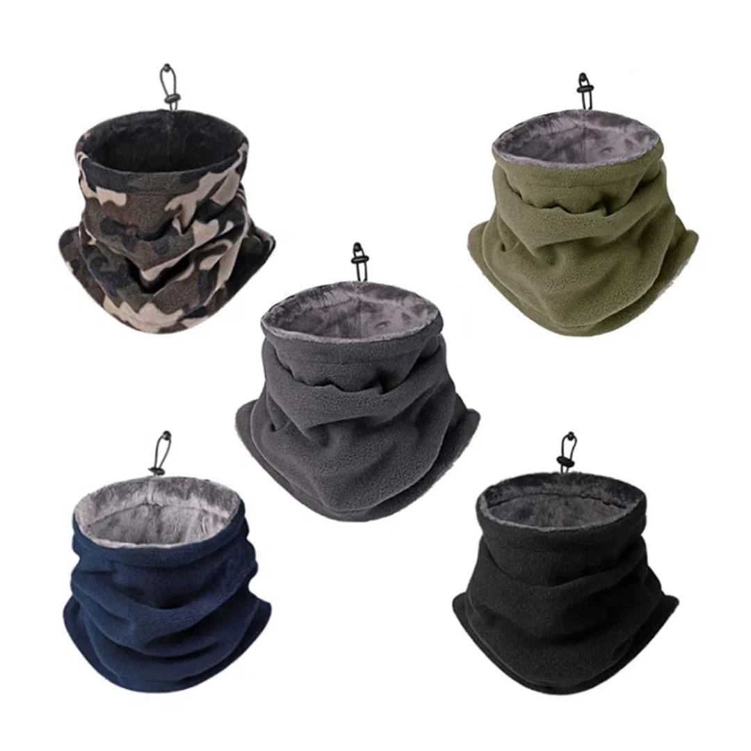 Cubierta de cabeza táctica rusa, toalla facial cálida a prueba de viento, cubierta de gamuza gruesa para montar en frío - imagen 5