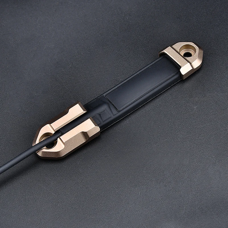 Linterna de exploración táctica, interruptor de almohadilla de presión remota, soporte de botón de metal utilizado para m-lok Keymod, accesorios de placa de montaje de riel - imagen 3