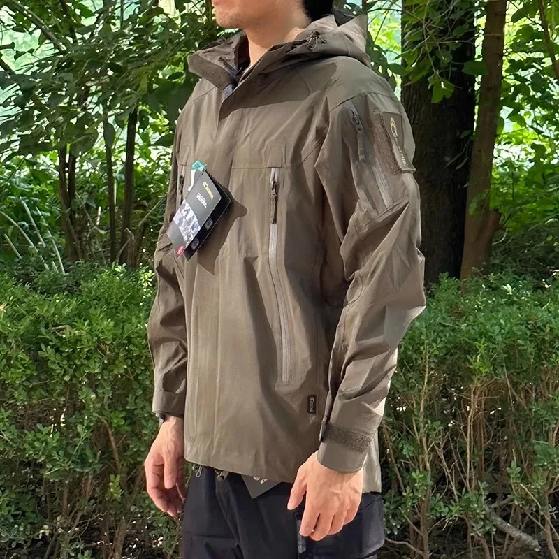 Chaqueta de carcasa dura PRG para exteriores, ropa de carga táctica, resistente al viento, impermeable, transpirable, corte tridimensional - imagen 5