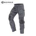 Gray Pants with Pads