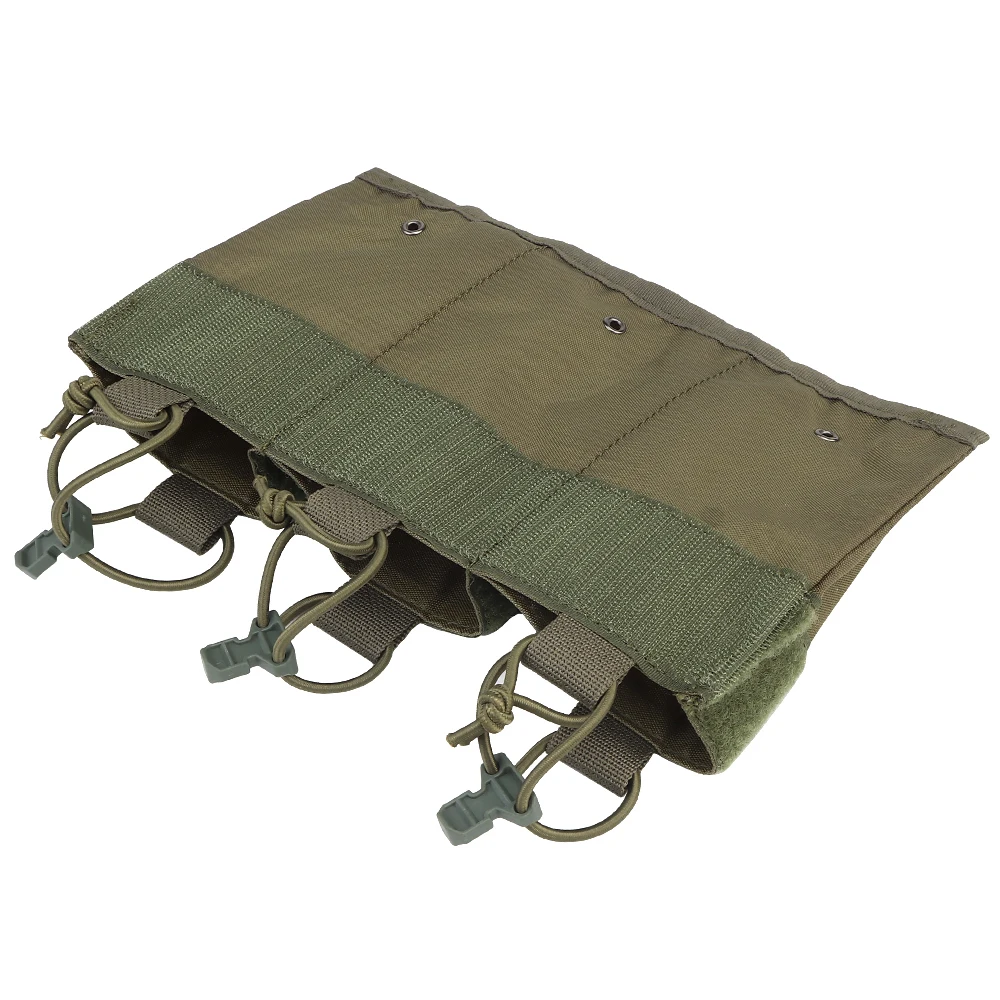 Tacifans Triple AK bolsa para revistas inserto de canguro 7,62 × 51/308 revistas AR para solapa frontal DOPE FCPC V5 bolsa de caza portadora de placa - imagen 4