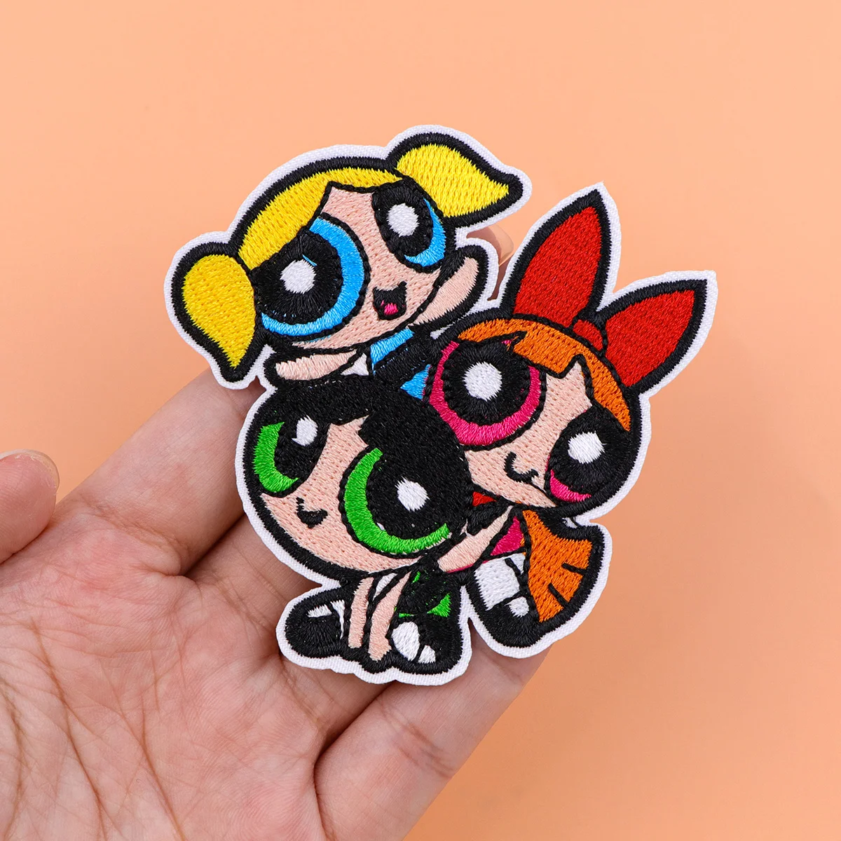 Parche para planchar para niñas de dibujos animados, parche para ropa, bonito parche bordado, accesorios de ropa, pegatinas de costura - imagen 2