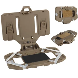Panel MOLLE táctico plegable CS Airsoft para mapa y funda móvil
