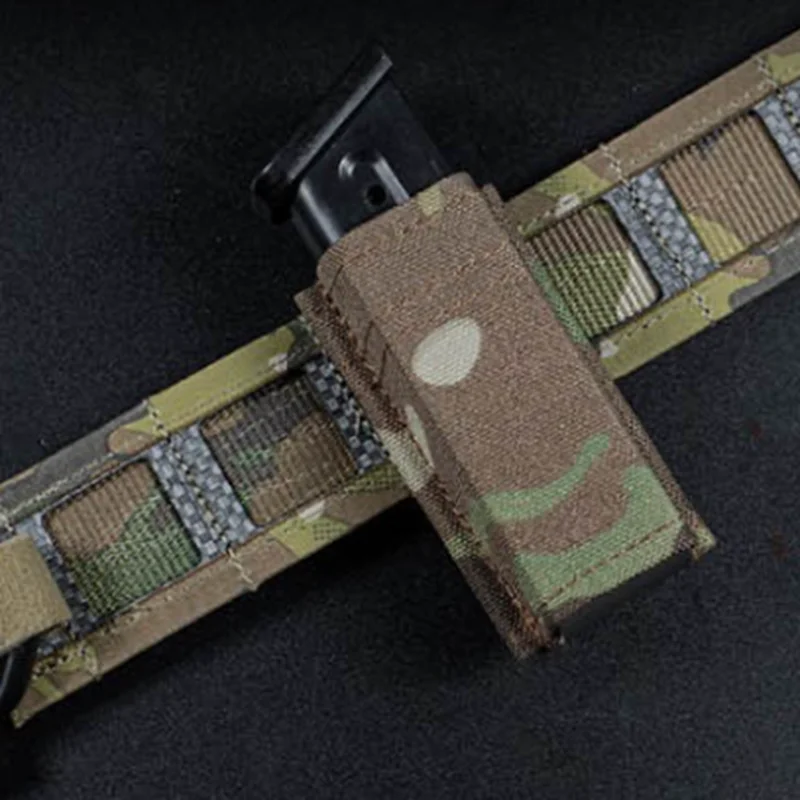 FAST 1911/9mm bolsa de un solo Mag táctica Molle funda de una sola revista para GLock 17 19 22 23 43 combate 9mm Mag Bag - imagen 5