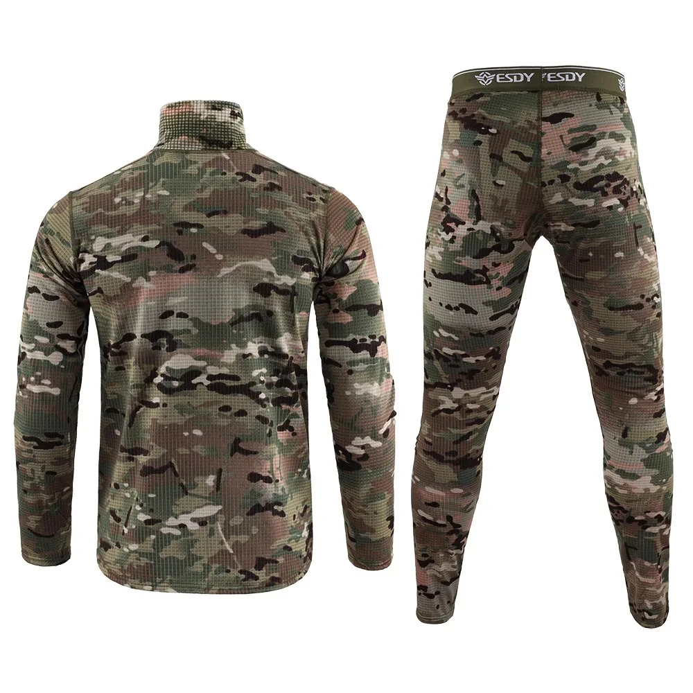 Camiseta térmica hombre lana merino compresión secado rápido - imagen 2
