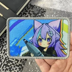 Parche moral táctico anime chica letra Z – MOLLE para mochila