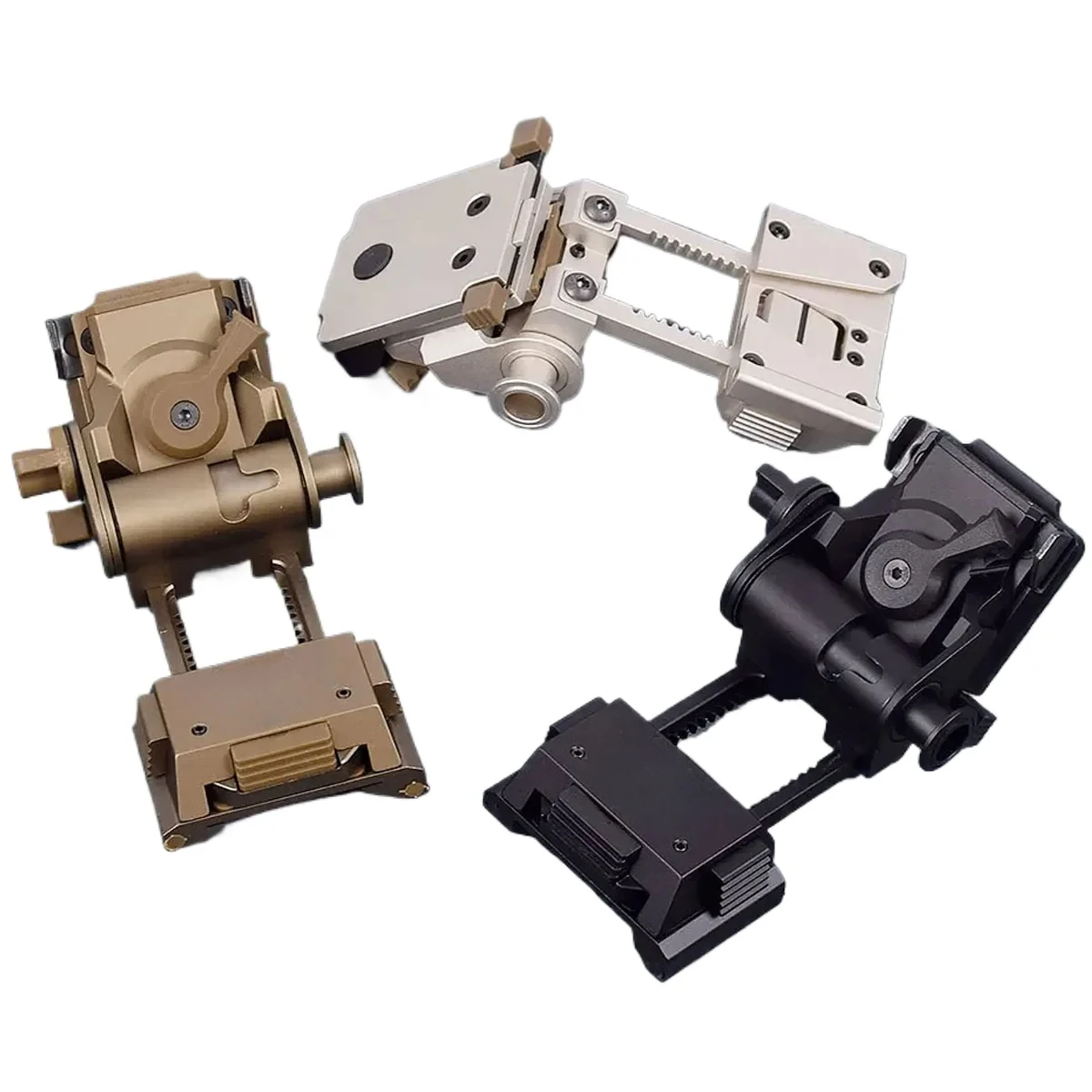 Casco de Metal L4G24 NVG PVS15 PVS18 GPNVG18, montaje de visión nocturna, piezas de casco OPS rápidas, adaptadores de Base separables de montaje NVG - imagen 3