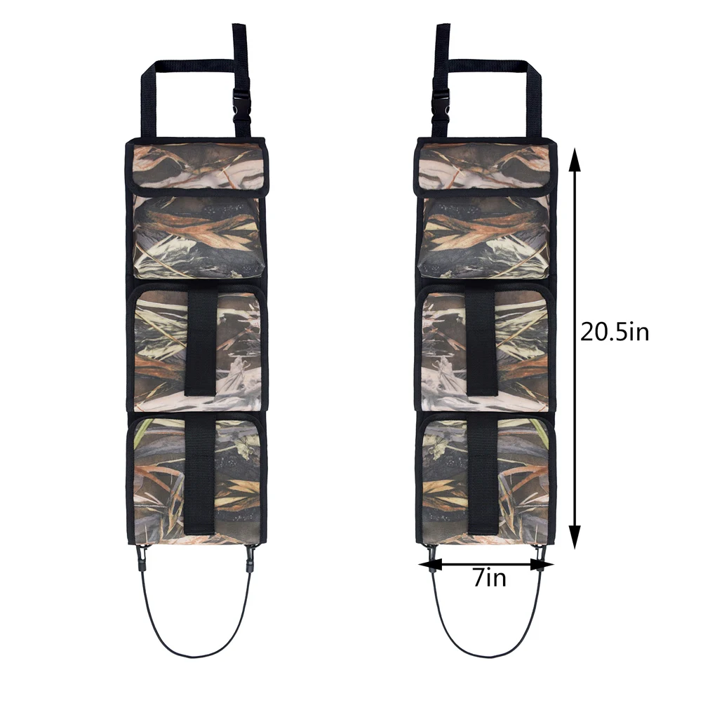 Soporte para pistola de asiento trasero de coche, cinturón colgante para Rifle portátil, organizador de camiones, bolsa de almacenamiento, 2 unids/set - imagen 5