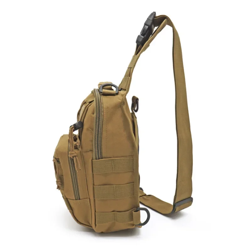 Mochila táctica de camuflaje Molle, bolso de hombro para senderismo, Camping, escalada, caza al aire libre - imagen 5