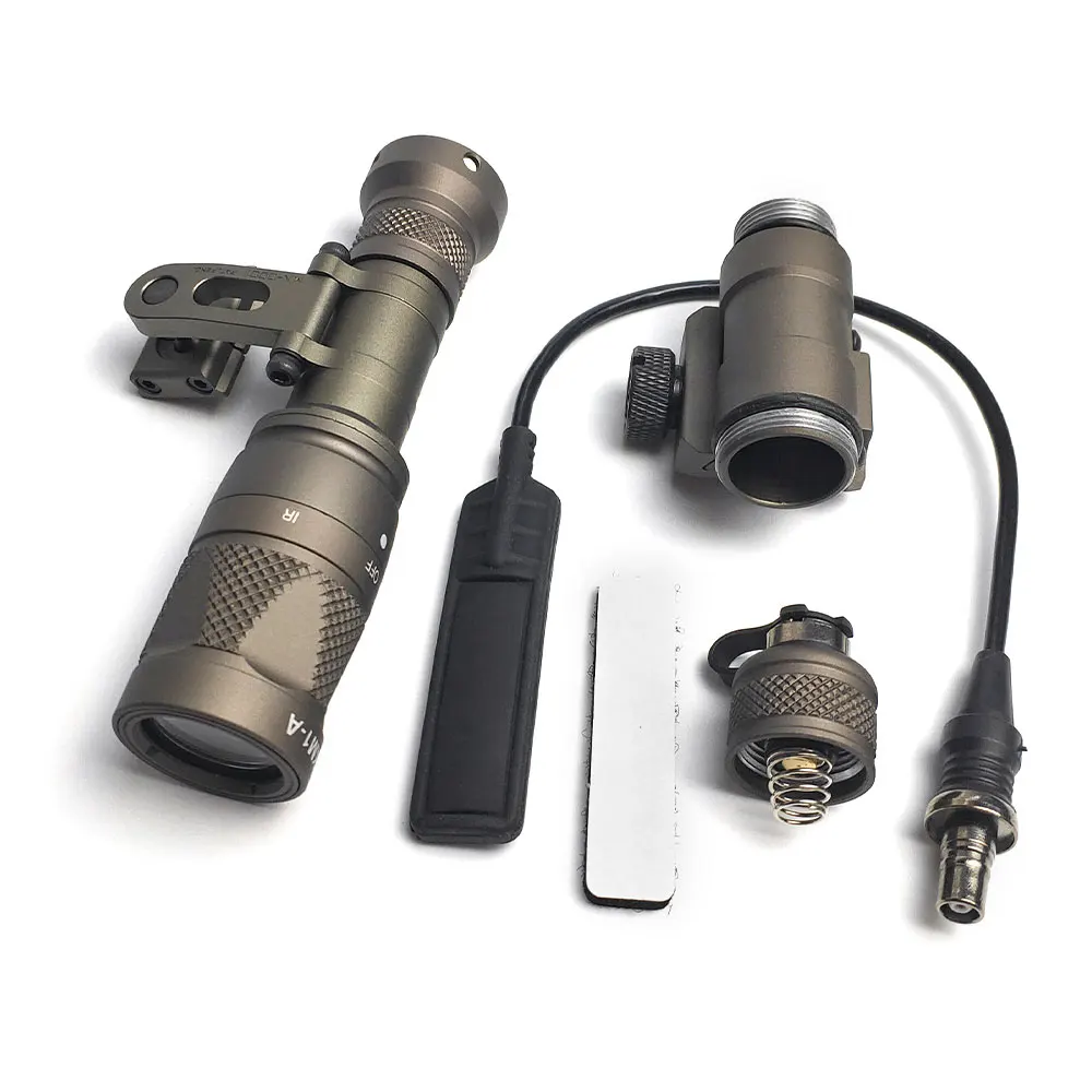 Montaje de luz de casco táctico SS MAX con M300V IR M600V IR M300B M300C M600B linterna SOTAC GEAR - imagen 4