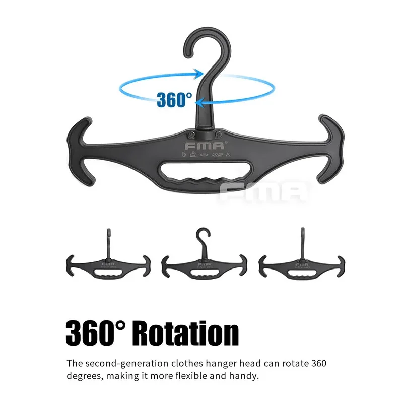 Perchas tácticas súper ligeras y pesadas para chaleco GEN II 360 °   Perchero de rotación para chaleco - imagen 5