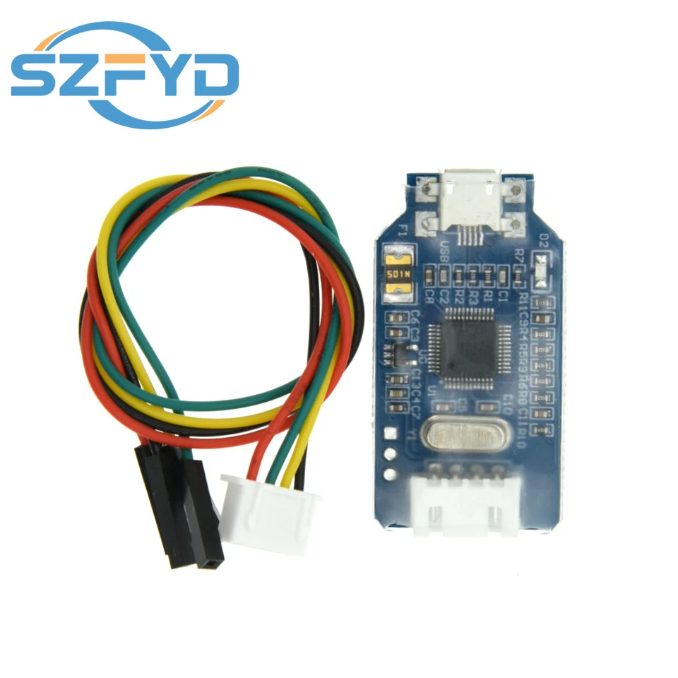 Programador depurador emulador OB-ARM ST-Link V2 SWD para STM32 Cortex-M con cable micro USB y cables Dupont - imagen 3