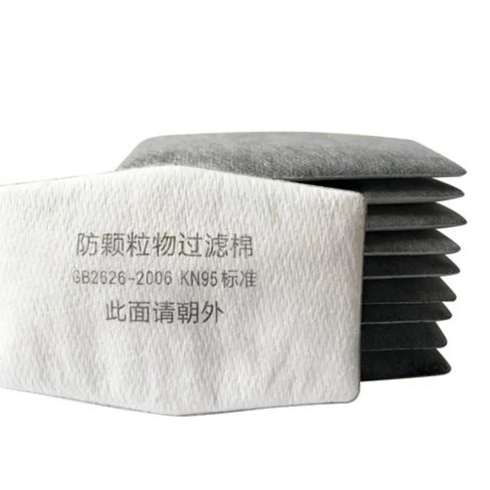 1020 Dustproof Filter Cotton PM2.5 Particulate Cotton Filter For 1201 Dust Gas Mask Chemical Respirator Spray Paint Mine Welding - imagen 3