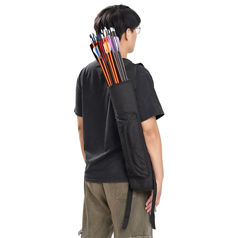 Bolsa de almacenamiento para tiro con arco, mochila de talla grande con correa ajustable para caza al aire libre - imagen 3