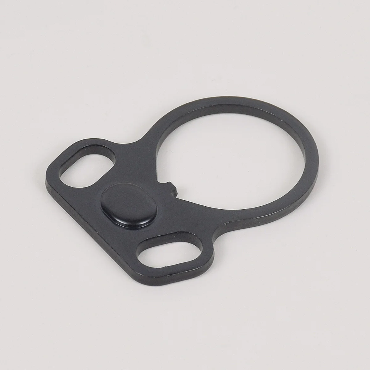 Accesorios para pistola de caza AR-15 M4, adaptador de eslinga de doble bucle, montura de eslinga ambidiestra de un solo punto para placa de extremo de Rifle - imagen 3