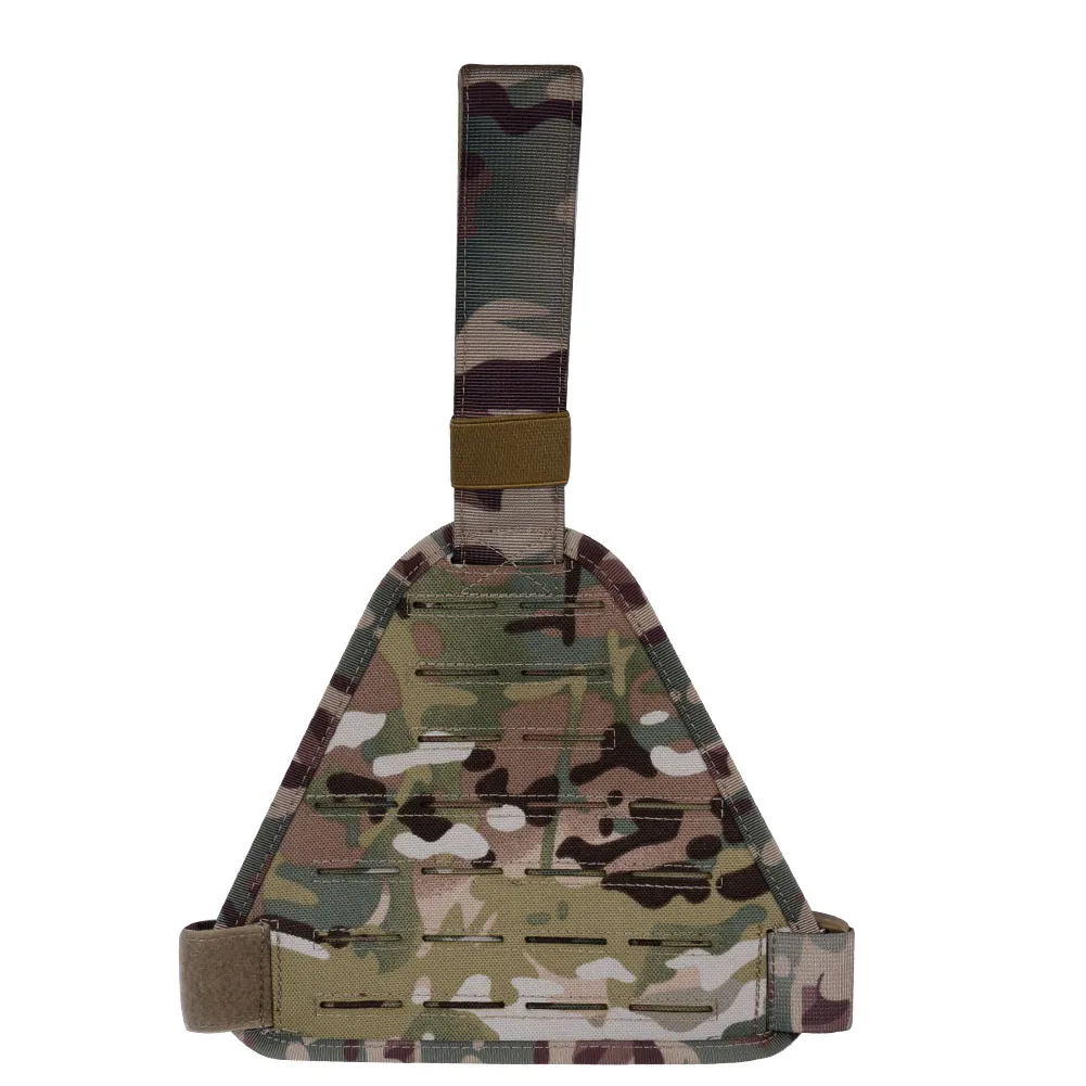 Molle táctico, plataforma de pierna caída, placa de Panel de muslo, funda de pistola cortada con láser, adaptador de paleta, envoltura de pierna, accesorios de caza - imagen 3
