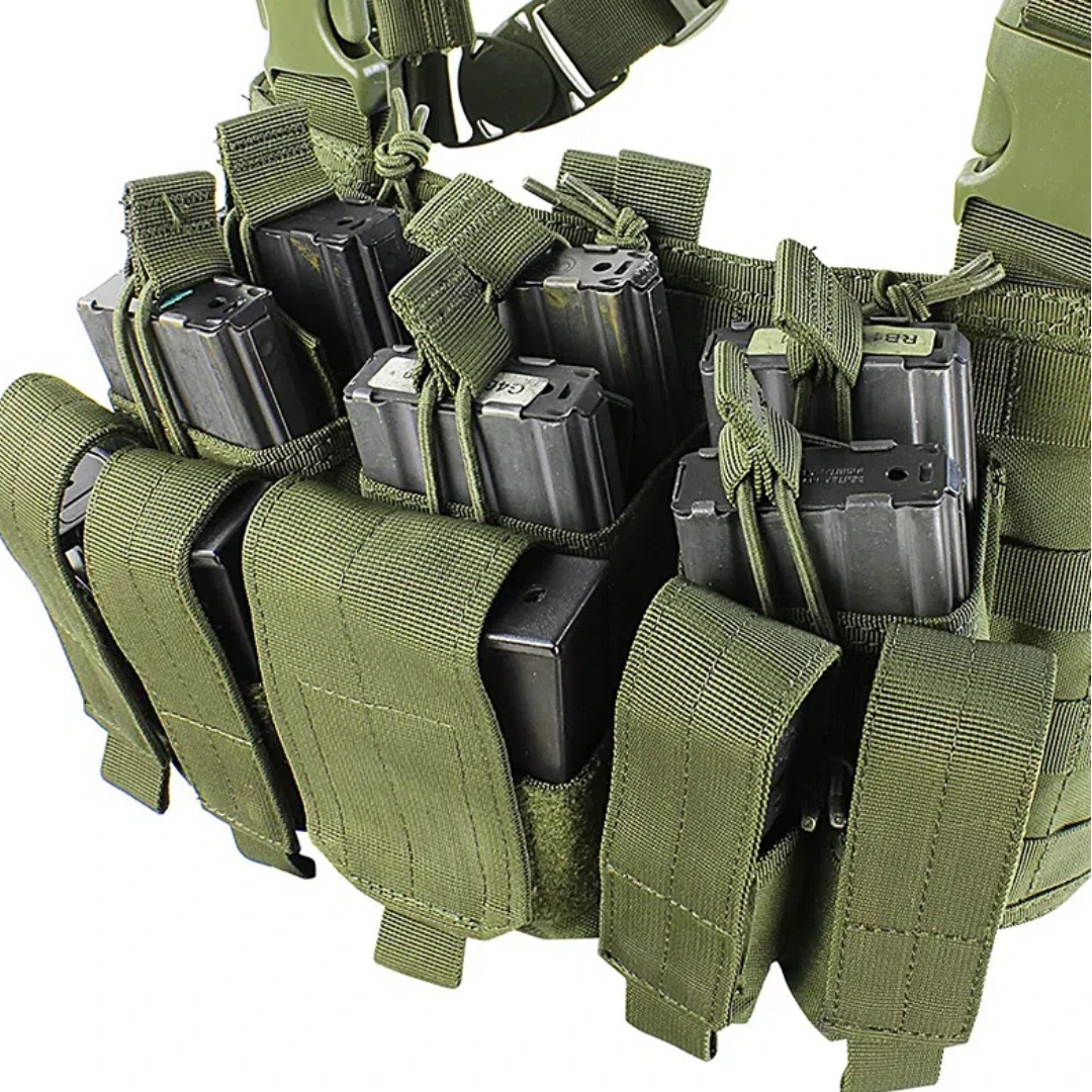 Chaleco colgante de pecho táctico para exteriores, equipo de protección ligero - imagen 2