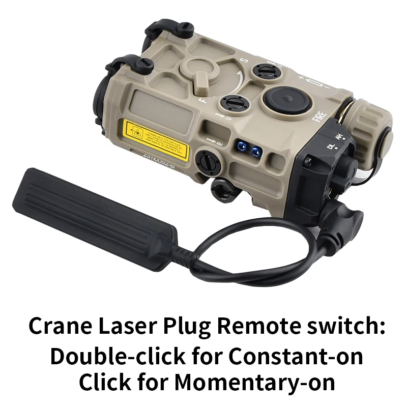 Láser táctico de nailon y plástico OGL, láser IR rojo, verde y azul, luz LED blanca, brillo ajustable, accesorio para arma de caza - imagen 2