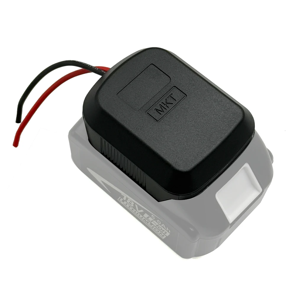 Nuevo soporte de fuente de alimentación externa de batería de iones de litio, adaptador de conector DIY, soporte de base para batería de litio Makita de 18V BL1830 BL1430 - imagen 3