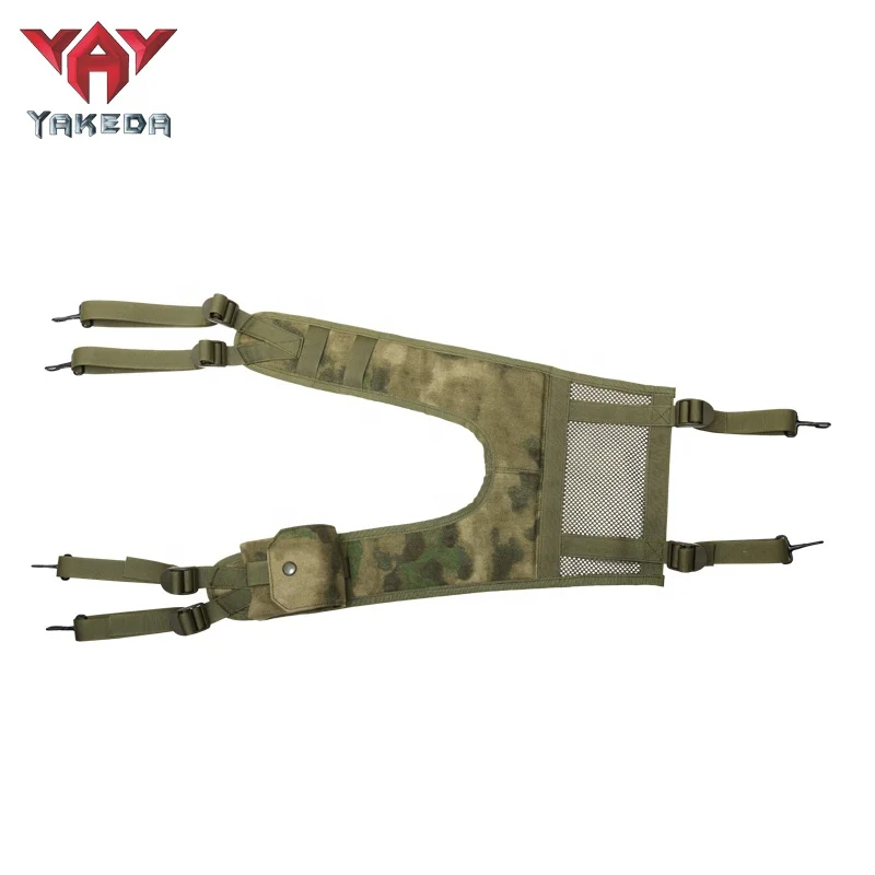 YAKEDA 1000D nylon verde Molle camuflaje arnés chaleco táctico pecho Rig - imagen 5