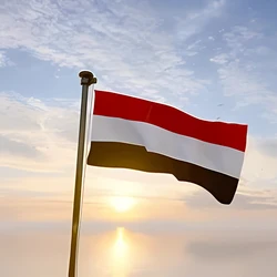 FLAGLINK 90X150 CM Bandera de Yemen para Decoración