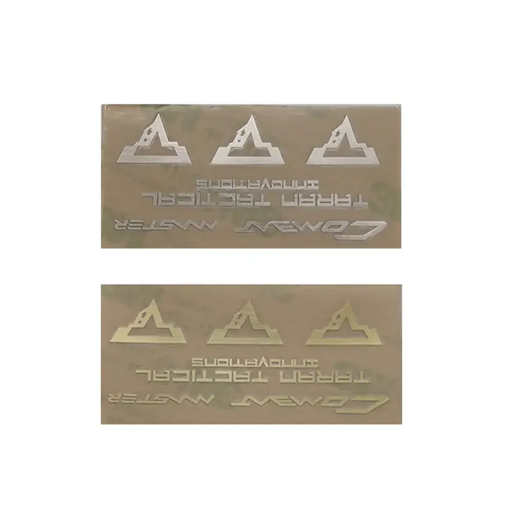 Pegatina de Metal táctica, equipo de campo para GL G17/G18/G19, pegatina de Metal, pistola de juguete, accesorios de modificación decorativa - imagen 5