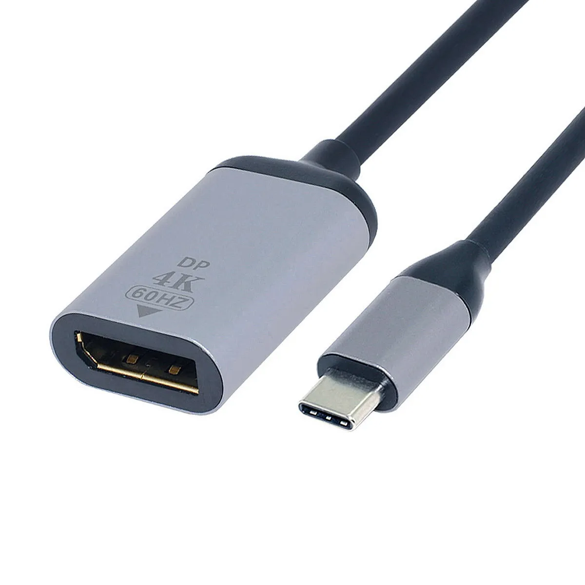 CY-adaptador de Cable USB-C tipo C a Displayport, Monitor DP, 4K, 2K, 60hz, para ordenador portátil - imagen 4
