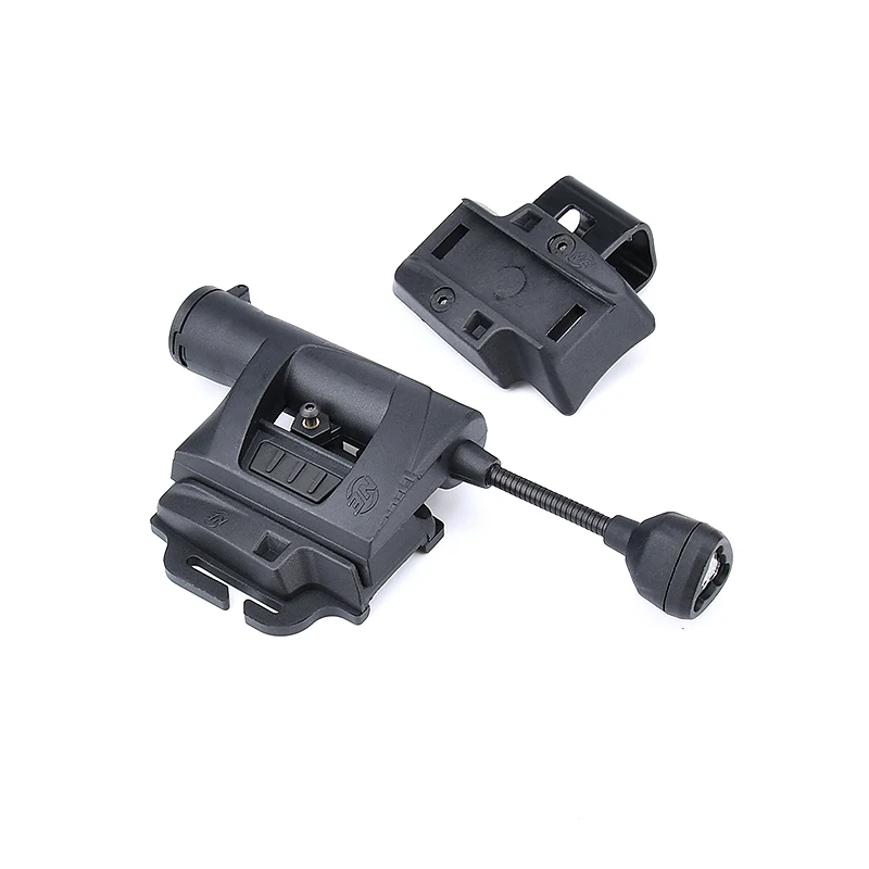 WADSN casco táctico con luz de carga Mpls, 4 modos, lámpara láser IR roja y verde, ahorro de energía, linterna para casco rápido de caza civil - imagen 5