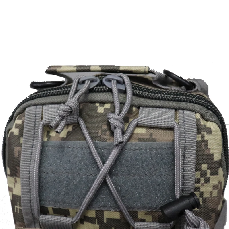 Bolsa táctica de pecho camuflaje Oxford para hombre, aire libre - imagen 4